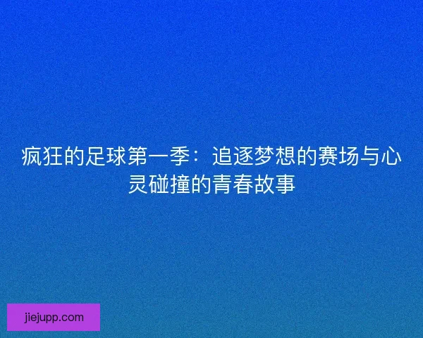 疯狂的足球第一季：追逐梦想的赛场与心灵碰撞的青春故事